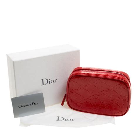 pouch rouge dior|dior pouch women.